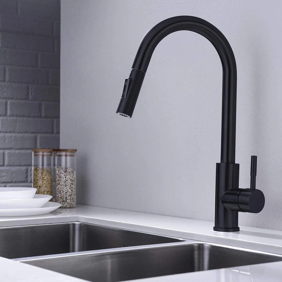 Universele Pull Down Kraankop 1/2 Inch - Vervang Sproeikop Keukenkraan