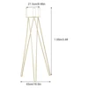 Elegant Wedding Flower Stand Set of Two, Durable Gold Crown-Shaped Steel Stand for Wedding, Party, and Event Decoration, Holds 2