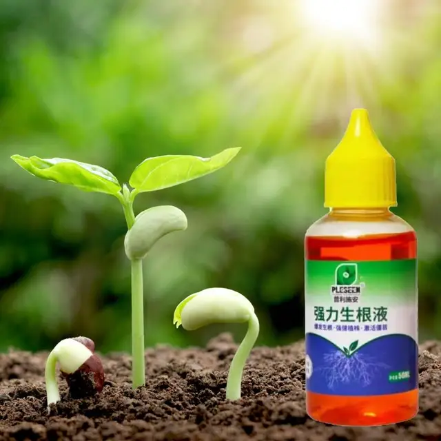 50 Ml -Es Növényi Növekedés Fokozó Kiegészítő Növekvő Szer Gyökérzetű Tápanyagok Műtrágyák Elősegítik A Fotoszintézis Virág Gyümölcs Vetését - Image 5