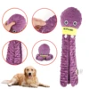 Octopus Soft Plush Toy Dogs Voice Plush Toy Interactive Dog Chew Toys Plush Stuffing Pet Supplies Dog Toys for Small Medium Dogs 5