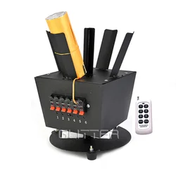 Máquina de encendido para fuente fría, dispositivo giratorio de escenario con control remoto