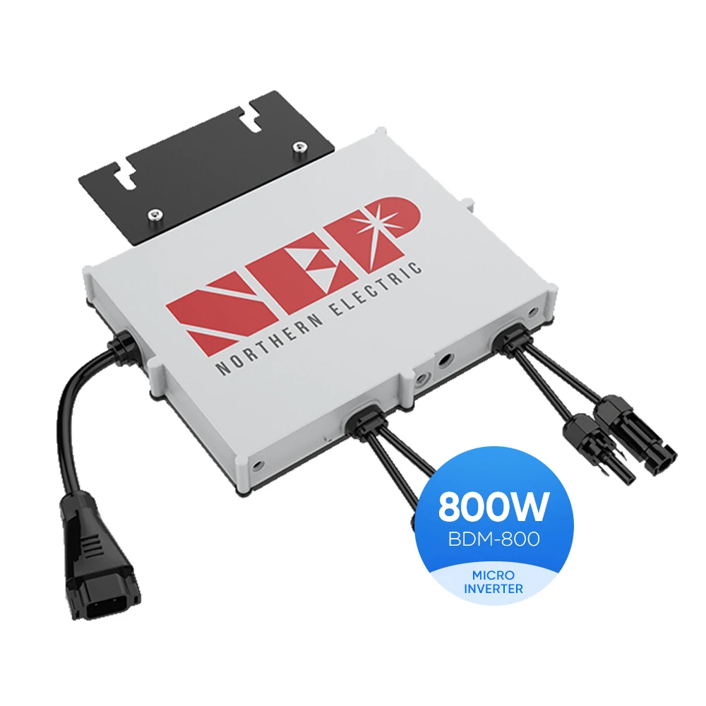 Nep Bdm Micro Inverter Solare 800 800W 1200 Watt Microinverter Grid Tie Inverter Fotovoltaici Con Certificati Ul1741