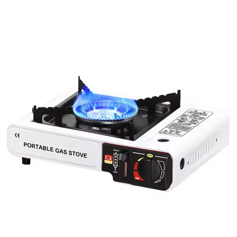 Outdoor Stoves Cookers Gas Portable Magnetic Gas Stove Camping Accessories Hot Pot Cassette Stove for Travel Picnic