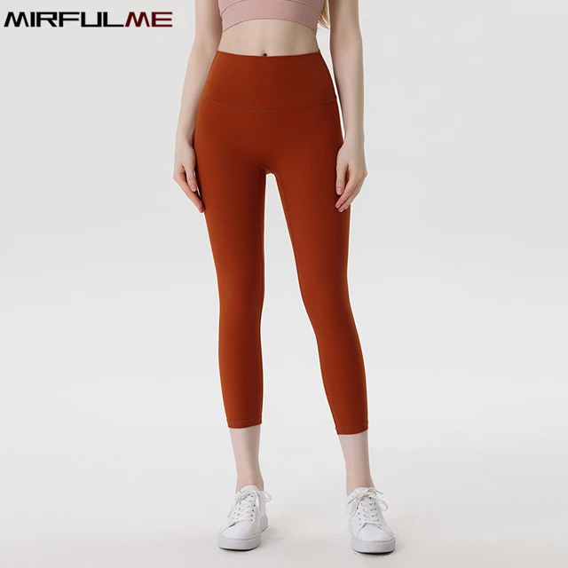 Calças de Yoga para Mulheres, Leggings Elásticas Esportivas Secagem Rápida, Workout  Capris, Hip Lifting, Calças de Corrida, Ginásio Fitness - AliExpress