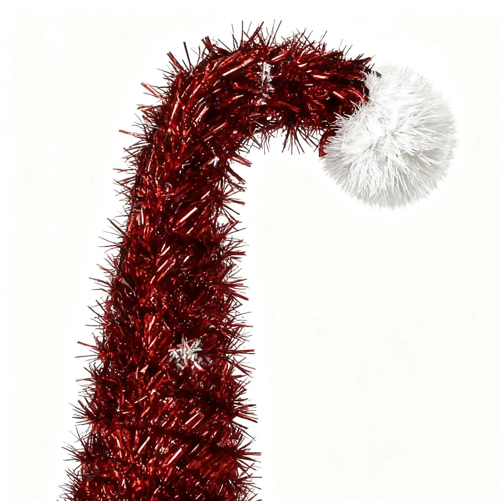 Artificial Christmas Tree 4.92 Ft Retractable Spiral Mini Tabletop Ornament Christmas Tree Table Top For Carnival Party