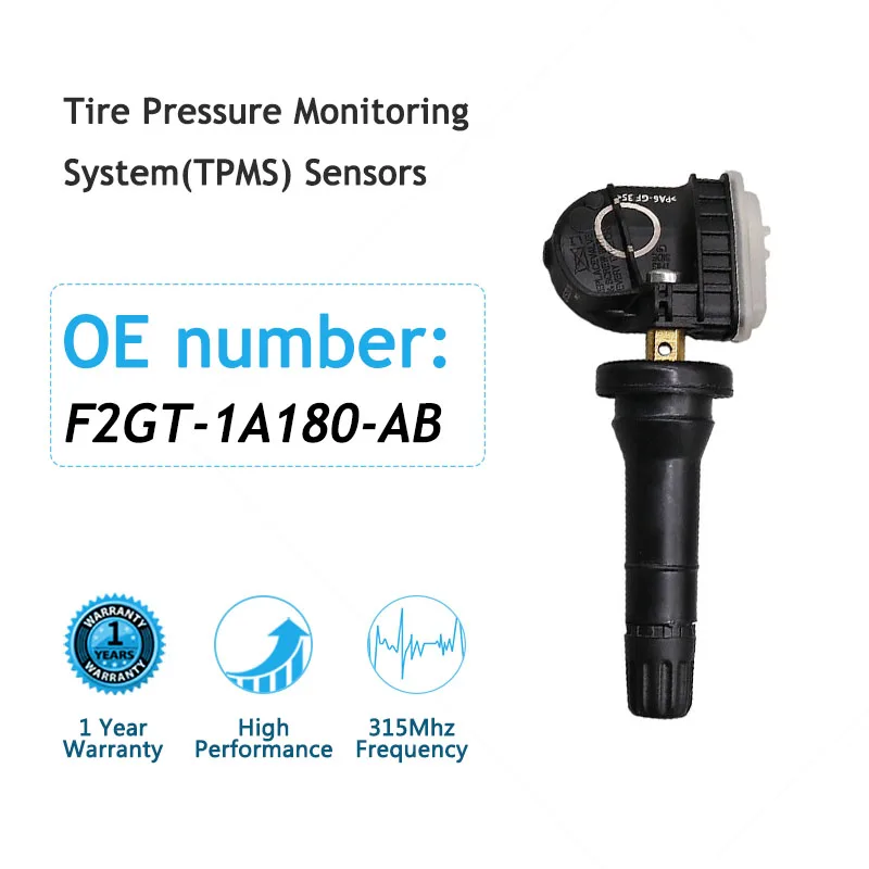 4 Pz F2Gt-1A180-Ab 315Mhz Tpms Sensore Di Pressione Dei Pneumatici Per Lincoln Continental Mkx Nautilus Ford Ecosport Edge F-150 Mustang