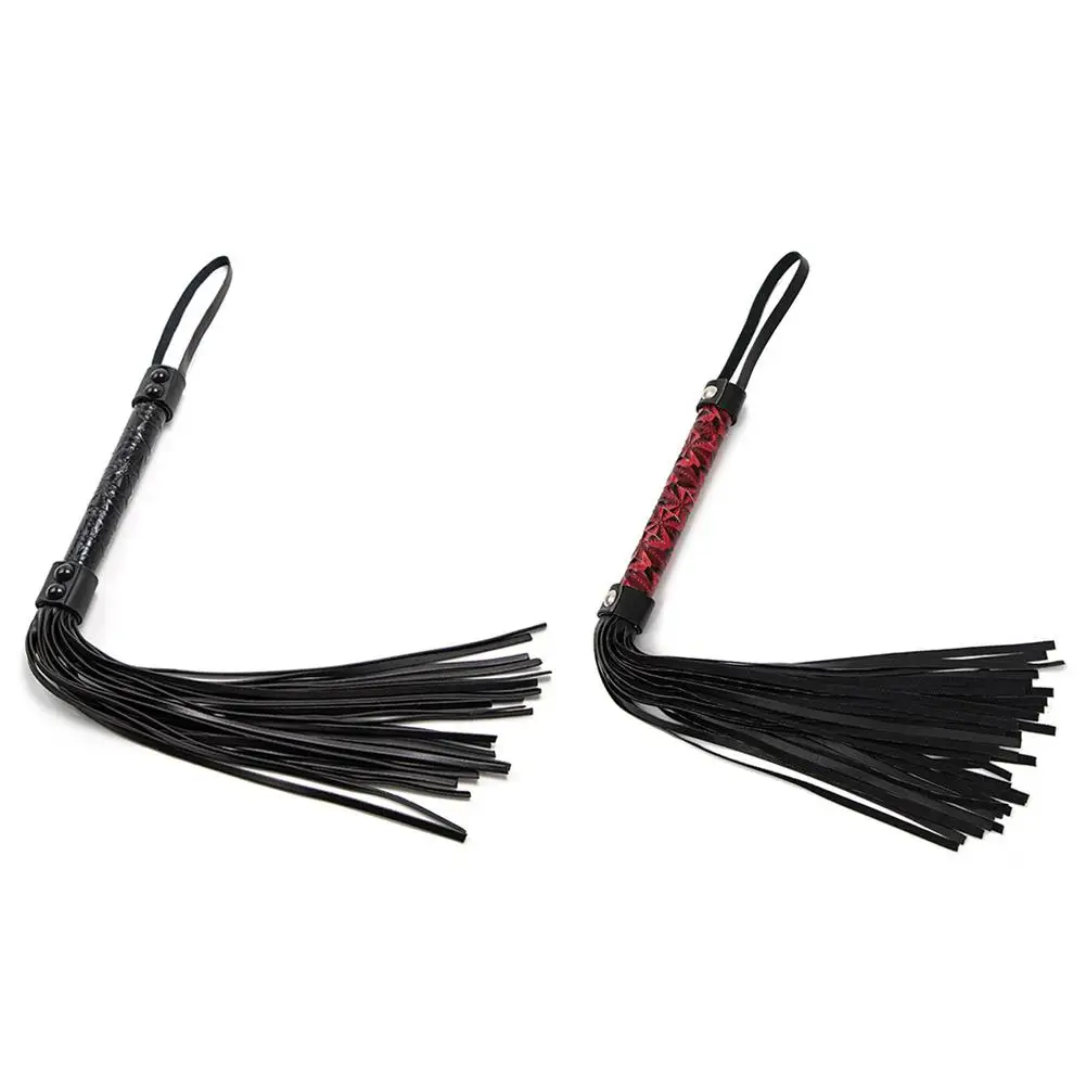 1 Pcs Horse Whip Non Slip Leather Horse Whip Crop Equestrian Cycling Equipment Handle Equestrian Whips Training Riding For Horse 5