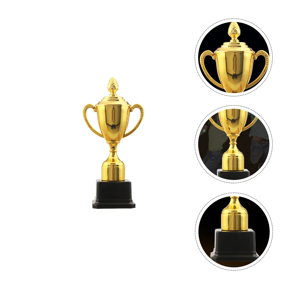 

Plastic Reward Trofei Plastic Kids Prize Cup School Rewarding Supply Mini Trofei Home Decor Ornament Activity Award