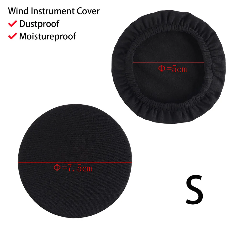 

Alto Tenor Sax Cloth Velvet Cloth Velvet Bell Cover Clarinet Dust Cover Dustproof Reusable Silence Trumpet Brand New