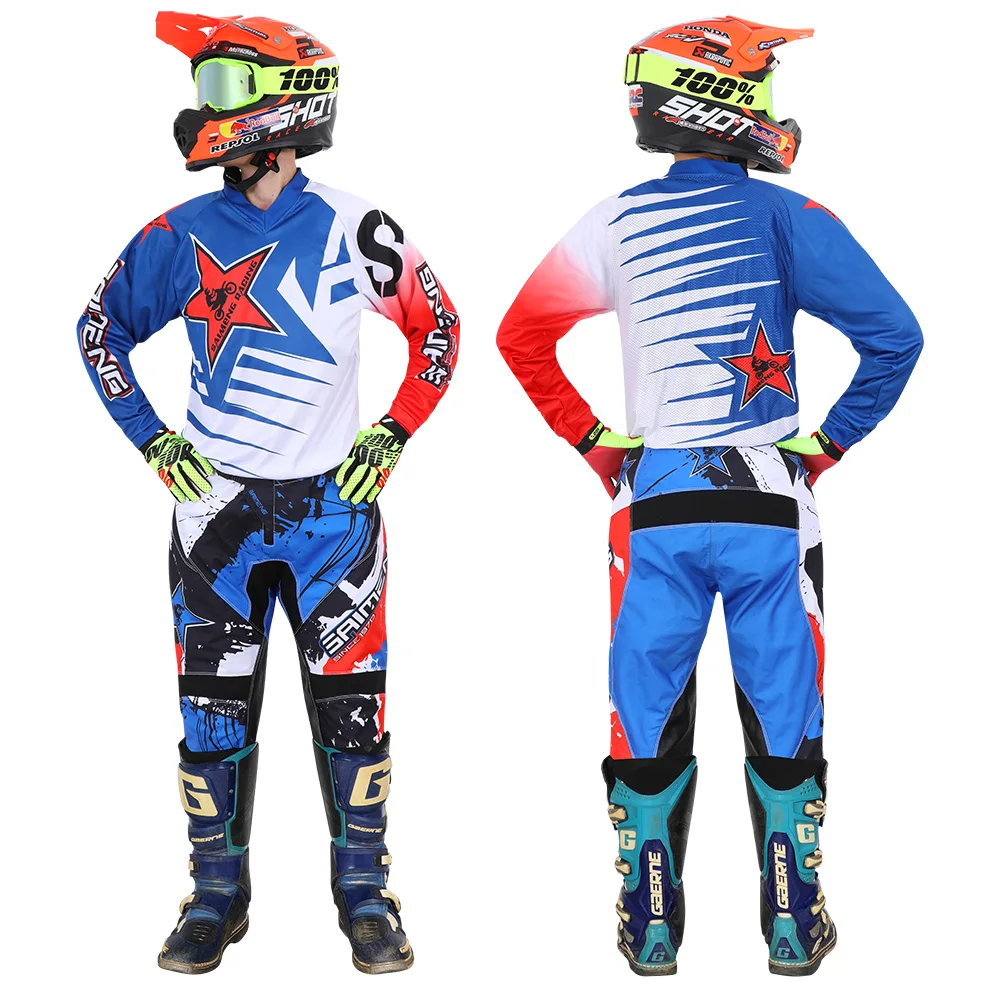 Youth Motocross Gear Set MX Moto Jersey Set,  20 22 24 26 28 2021,  ATV     Ʈ
