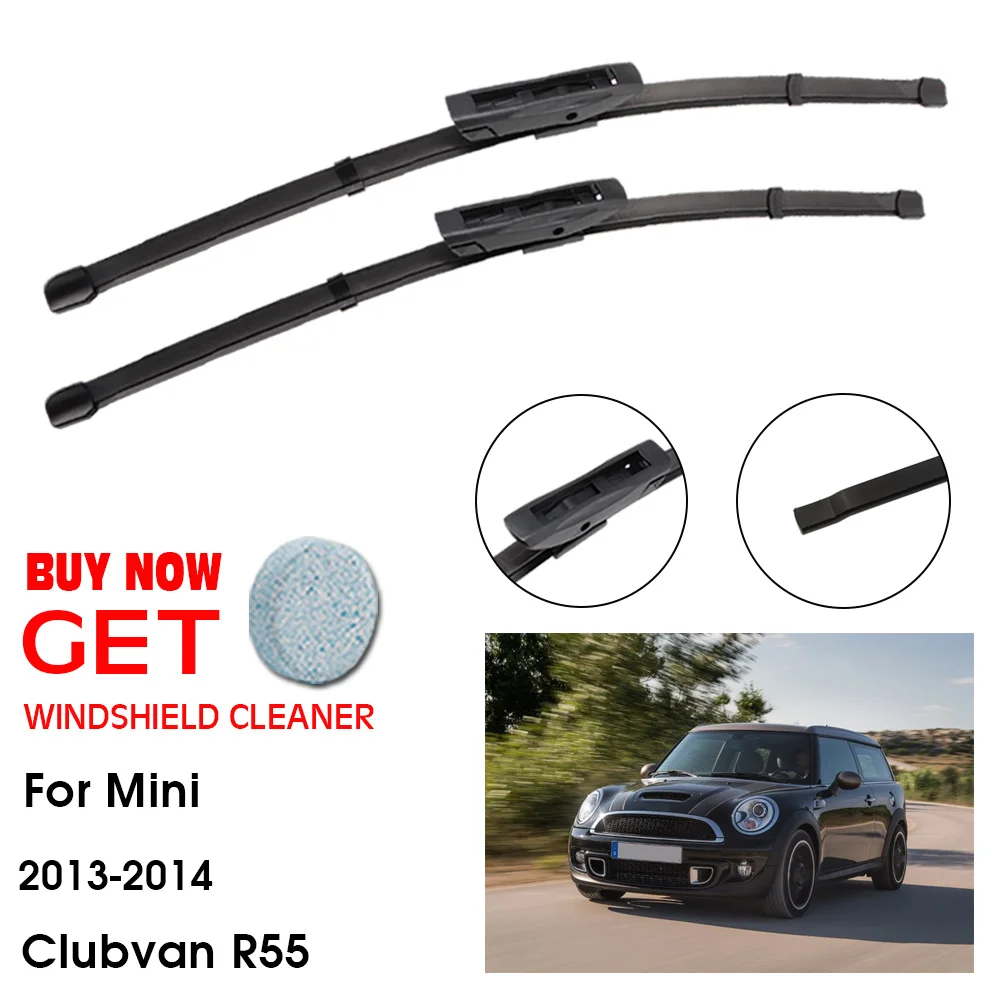 

Car Wiper For Mini Clubvan R55 19"+18" 2013-2014 Front Window Washer Windscreen Windshield Wipers Blades Accessories