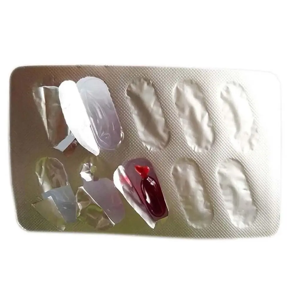 10Pcs Realistic Funny Vampire Party Props Hematemesis Capsules Fake Blood Pills Trick Toys Prank Toy
