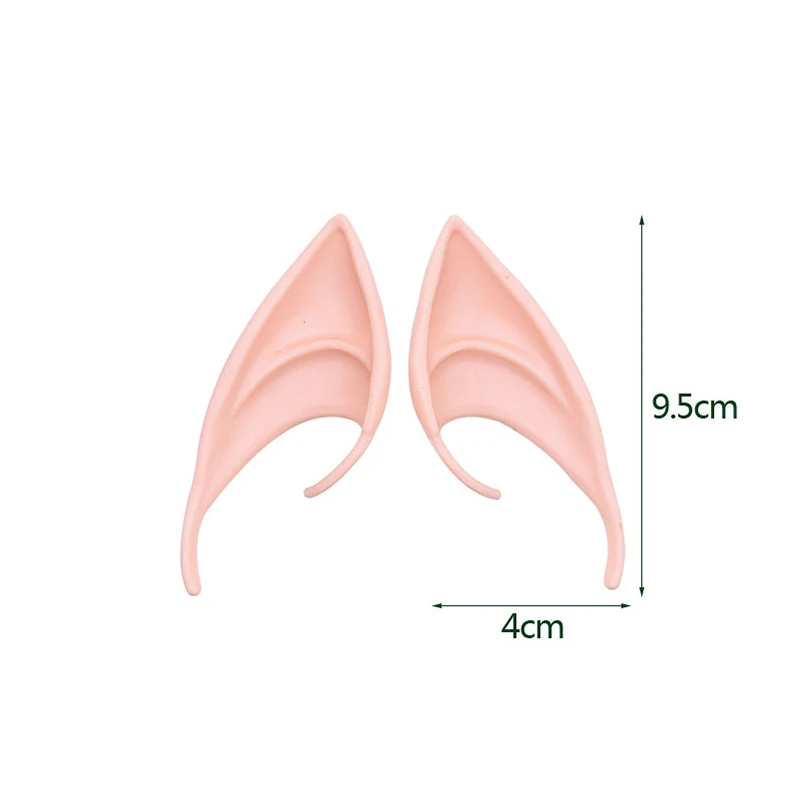 thumbnail image 1 of Elf Angel Ears Halloween Costume Decoration Role Play High Simulation Latex Ears Party Decoration Disguise Accessories Props, 1 of 4