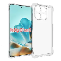 Shockproof Clear Silicone Case for Transparent Protection