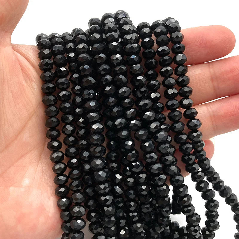 Vibrant Multicolor Faceted Crystal Beads