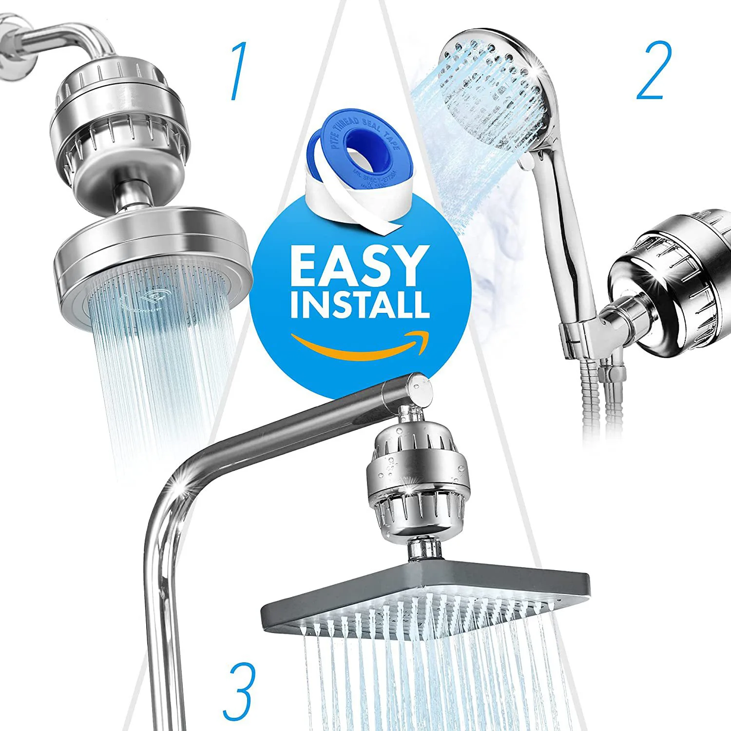 25-level new upgraded turbine filter multi-level bath water purifier household small water purifier bath filter water filter cartridges shower head filter