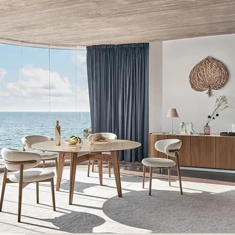 Dining Chair Simple Stylish Chair Light Luxury Nordic Style Modern Home Desk Dining Room Kitchen Chairs