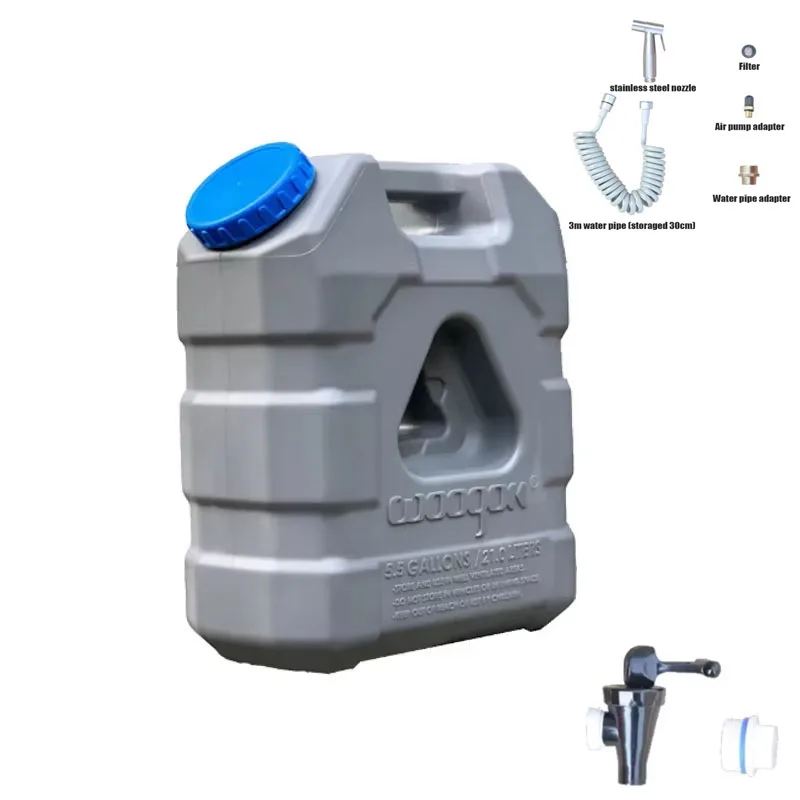 21L Portable Water Storage Container with Spigot