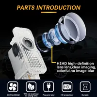 Led Car Door Welcome Light Logo Projector Laser For Audi A1 A3 A4 A5 A6 B5 B6 B7 B8 C5 C6 C7 A7 A8 Q3 Q5 Q7 TT 8V Car Accessorie - Image 3