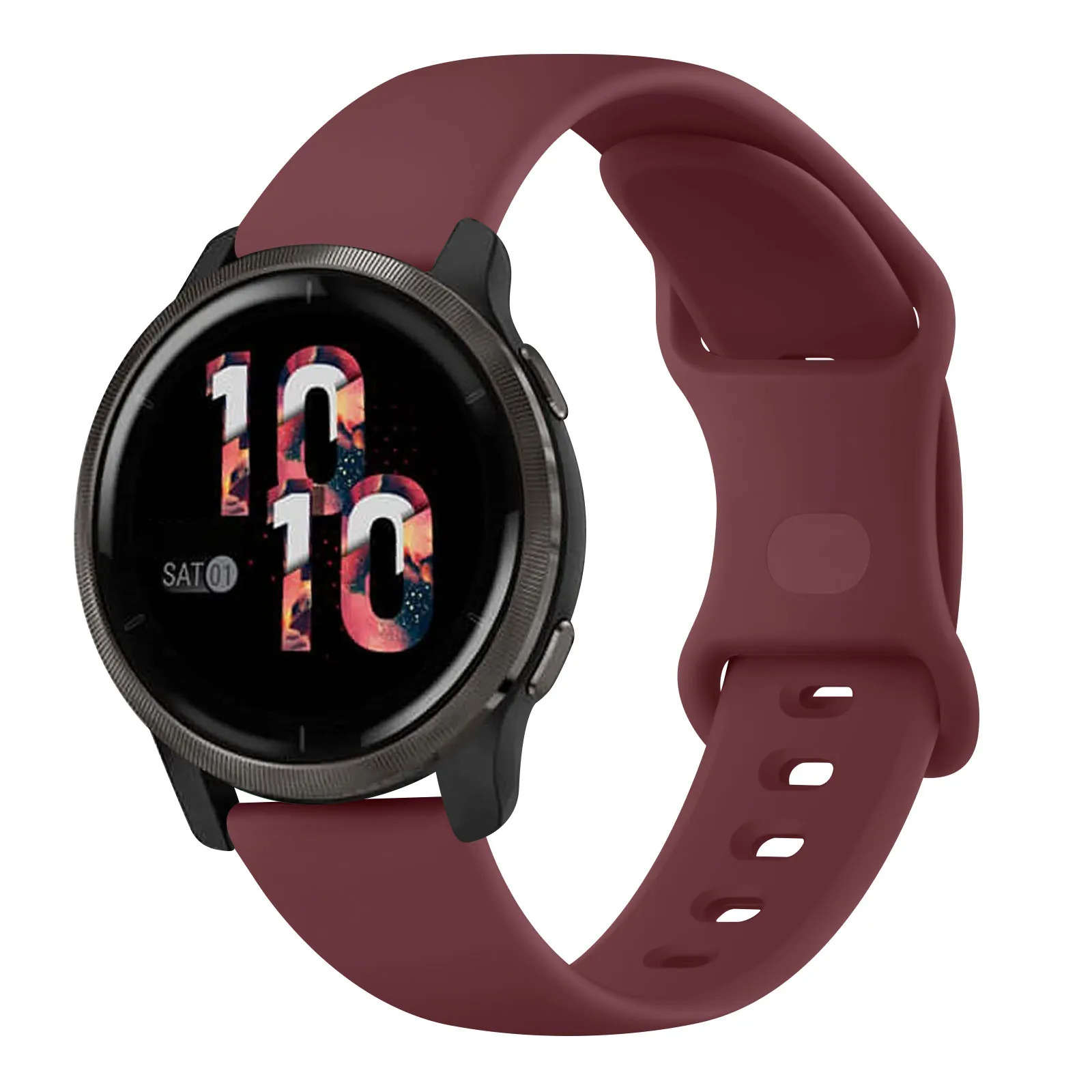 Versatile 20mm Silicone Watch Strap - Durable & Stylish Wristband Replacement
