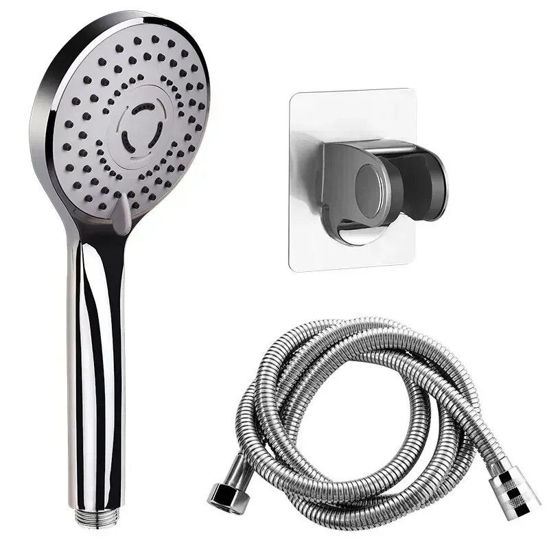 

Bathroom Pressurized Hand Shower Package Accessories Shower Nozzle Large Water Output 5 Models Universal Adaptation Save Water