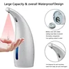 Bathroom 300ML Soap Dispenser Automatic Liquid Soap Dispenser Infrared Smart Sensor Kitchen Touchless Foam Shampoo Dispensers 3
