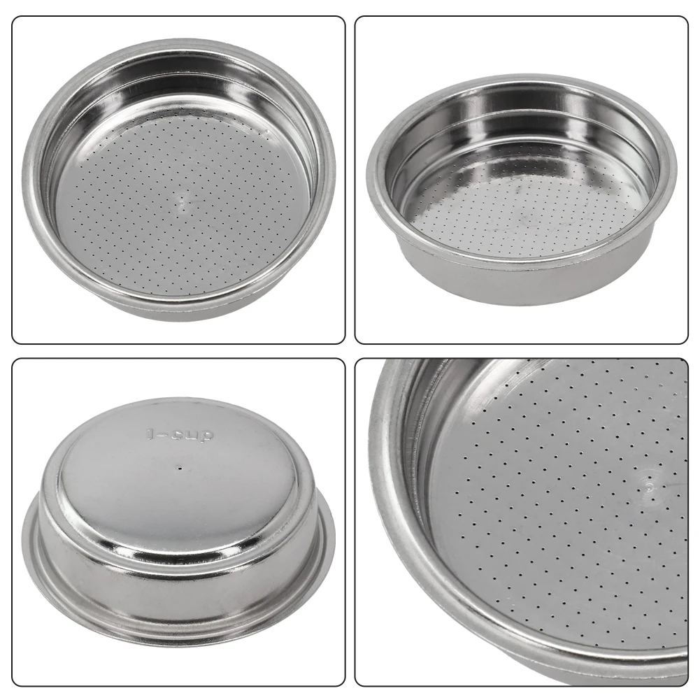 

Espresso Makers Coffee Filter Basket 51/58MM Bar Coffee Shop Filter Basket Milk Tea Shop Pressurized Coffee Home Garden
