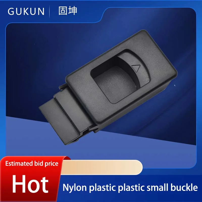 Electrical cabinet clasp nylon plastic small clasp spring clasp light box door buckle