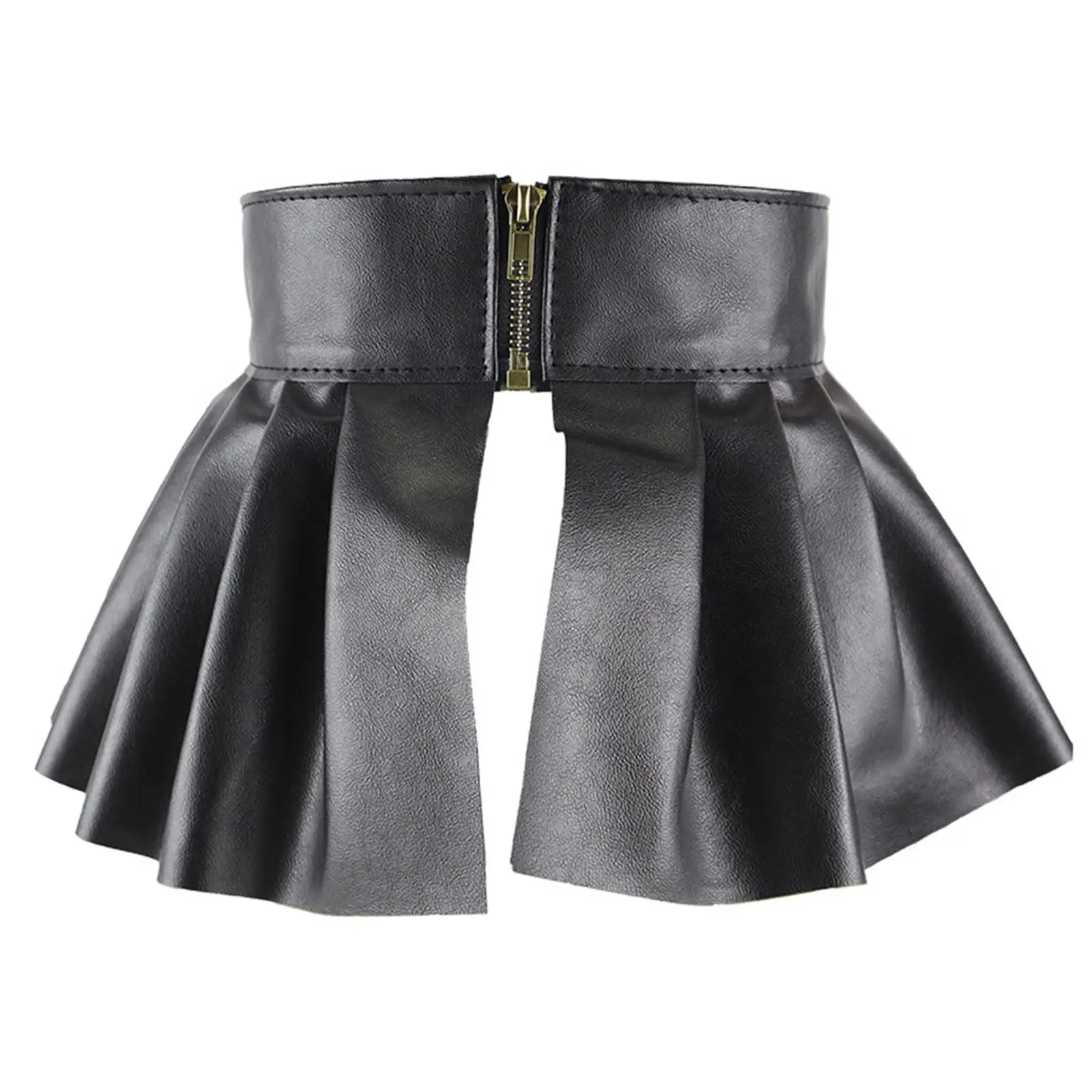 Elastic Waist Belt Skirts Wide Women Charm Waistband Dress Ruffle Costume