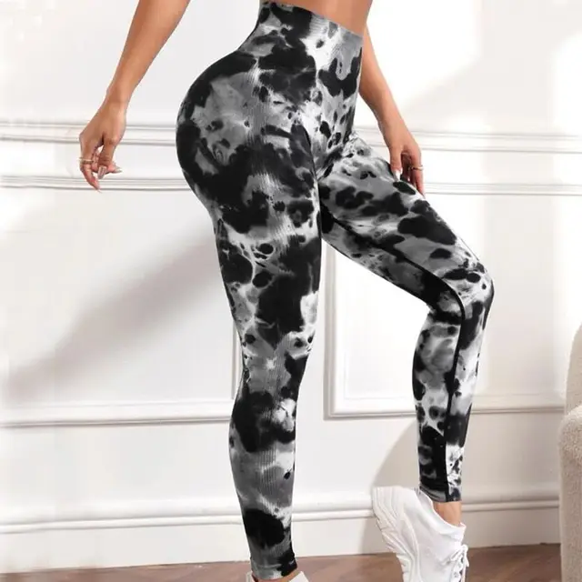 High Waisted Tie Dyed Leggings 2