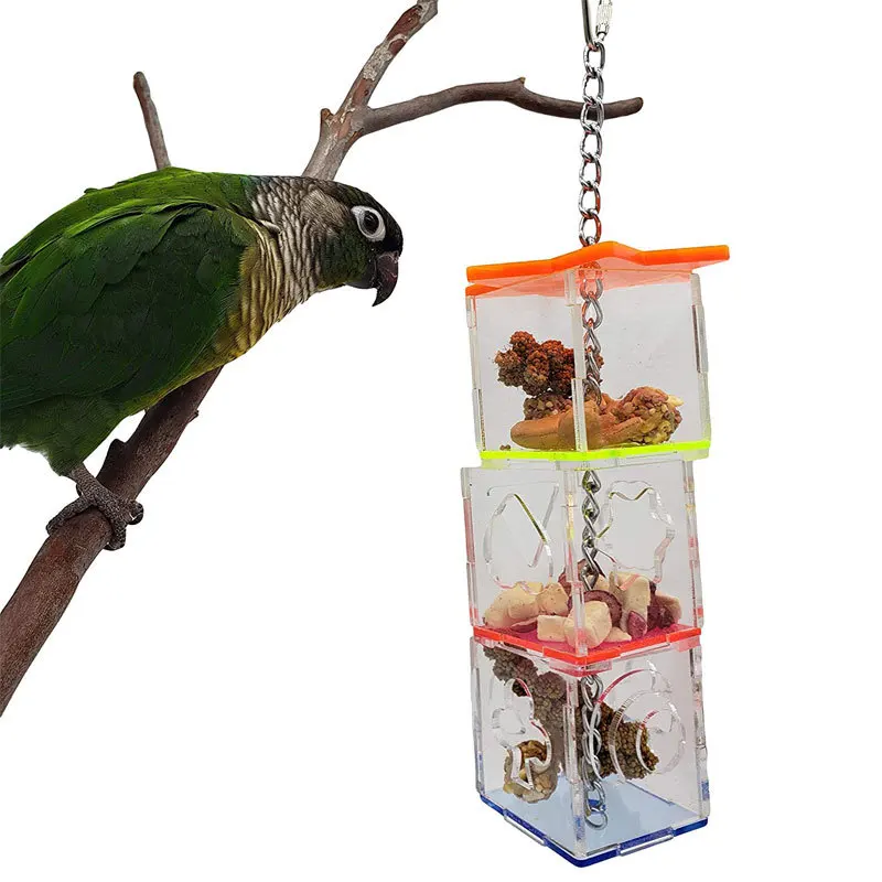 

Pet Parrot Molar Bite Toy Hammock Combination Bird Toys Set Swing Chewing Training Toys Loros pájaros juguetes Brinquedos