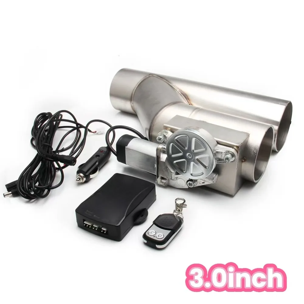 Stainless Steel Electrically Controlled Exhaust Pipe Single Valve System Variable Electrically Controlled Y-shaped Exhaust Valve