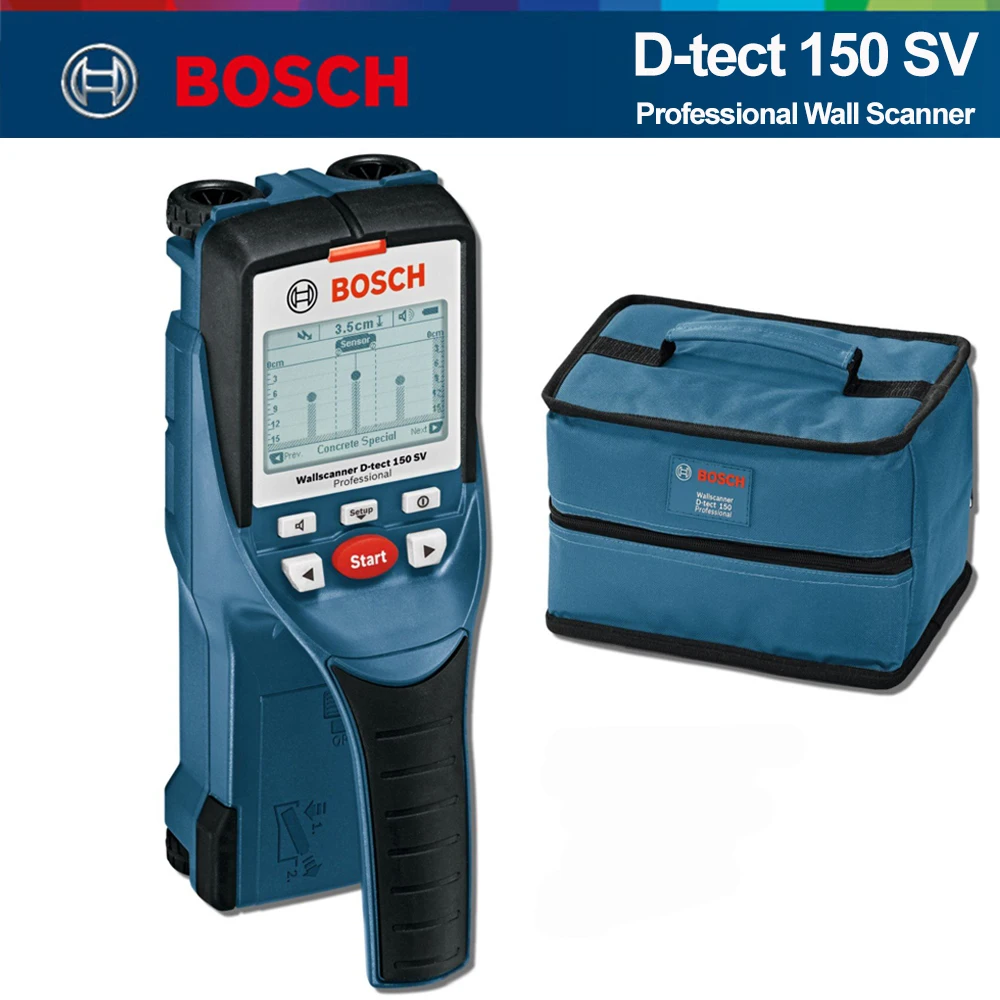 Bosch Digital Wall Scanner D-tect 150 SV Professional Detector