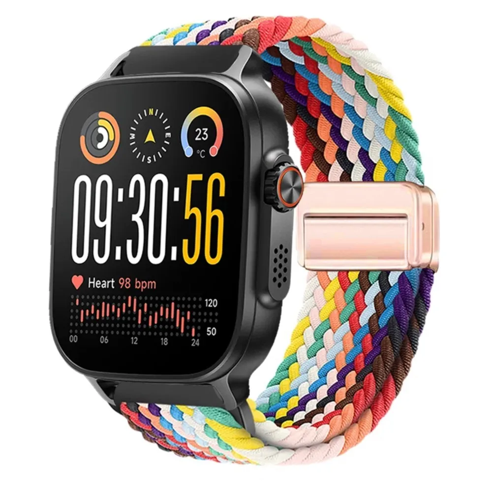 Braided Magnetic Wristband Strap for Smartwatches - Universal 22mm Strap Accessory