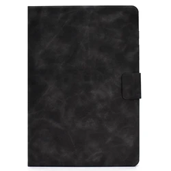 Premium Multi - Fit Leather Tablet Wallet Case - iPad10th 10.9 2022 (GRAY)