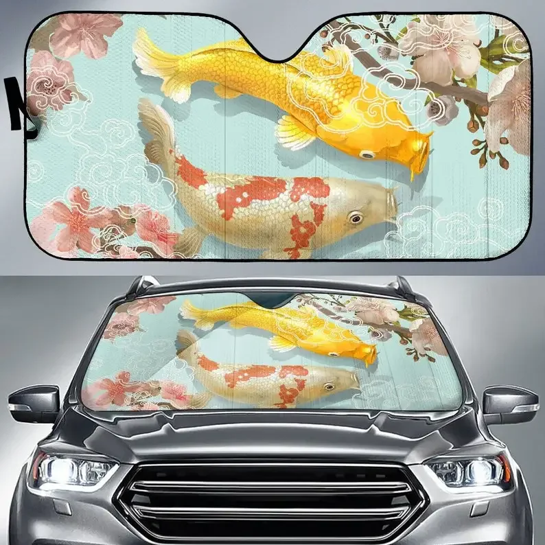 

Солнцезащитный Стайл для автомобиля Koi Fish