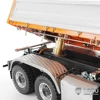 8*8 LESU 1/14 RC Hydraulic Crane Dump Truck 3348 Remote Control 3-Way Metal Dumper Tipper 2 Speeds Car Model Light Sound Set 6