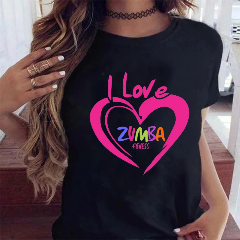 Deambular Ocupar Fresco Camiseta rosa de Fitness para mujer, ropa para mujer, camiseta para mujer  de los años 90, camiseta Tumblr Zumba, camisetas para amantes de la danza  2022| | - AliExpress