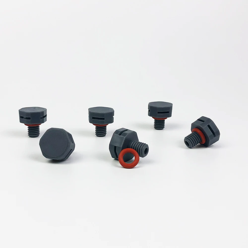 10 PCS M6x1 M6*1 Leakproof Surfing Vent Plug Surfboard Screw In Auto Vent Plug Stooper Surfing Air Breathable Valve