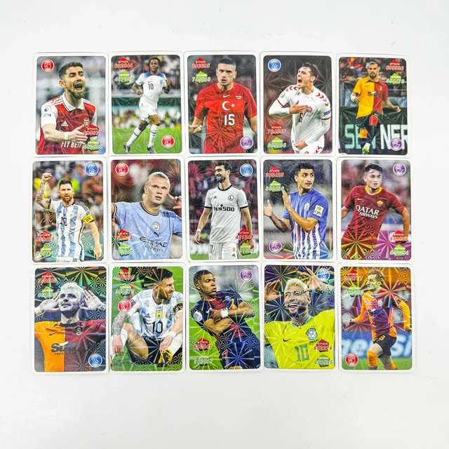 2024 World Football Player Star Card Soccer Stars Limited Cards Complete Set 288 Pcs Collection Fans Trading Card Kids Gift 5