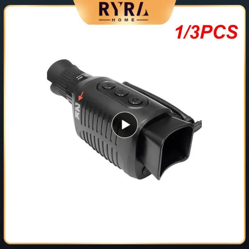 

1/3PCS Rechargable Battery 1080p High Definition Infrared Night Vision Telescope Night Vision Camera Outdoor Hunting