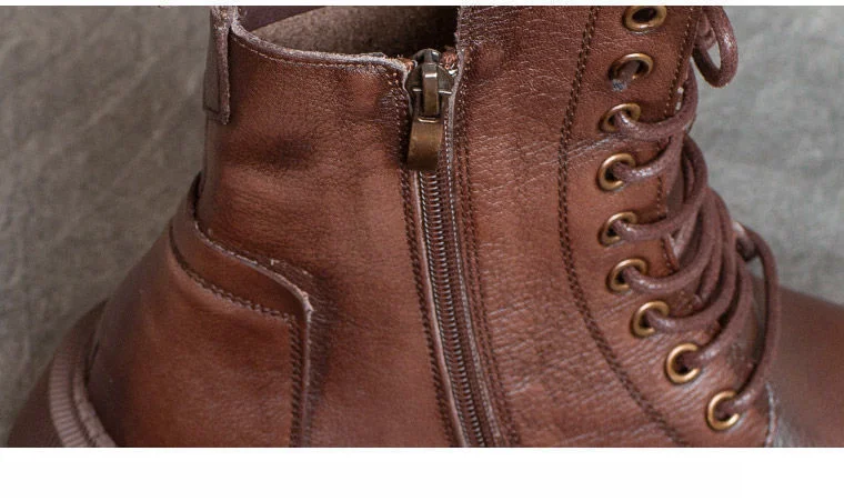 Botines de mujer, zapatos casuales ligeros para mujer, botas de cuña de moda, botas de plataforma de tubo medio de punto para invierno_voghion.com