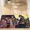 House Entrance Door Doormat Entrance to Home Decor Items Demon Slayer Carpets Modern Home Decoration Accessories Rug for Bedroom 1