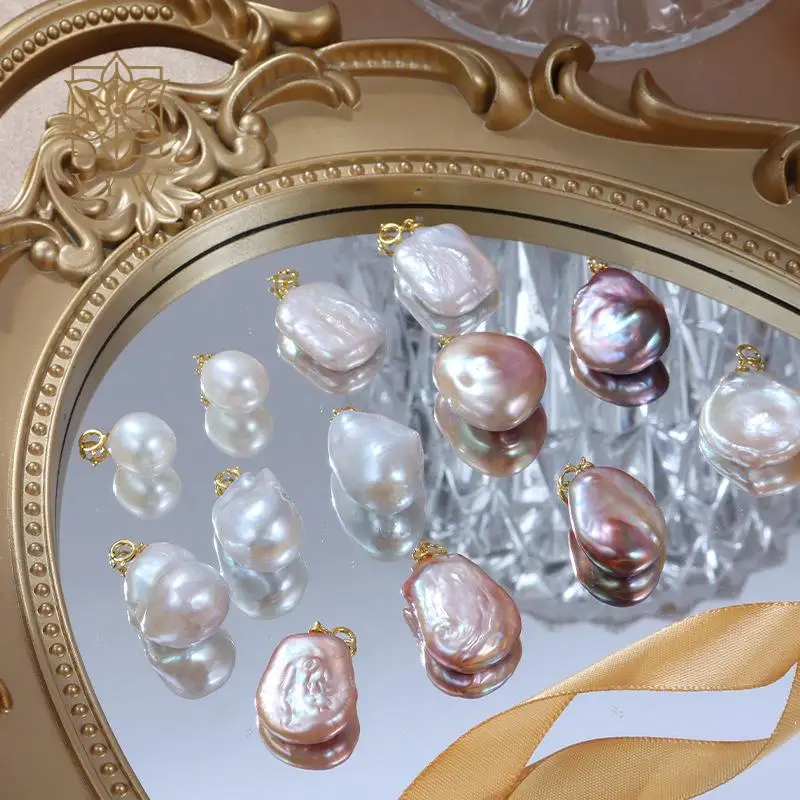 

1 шт. белые/фиолетовые/розовые подвески в стиле барокко из пресноводного жемчуга для женщин Браслеты Серьги Ожерелье «сделай сам» ручная пайка Изготовление ювелирных изделий