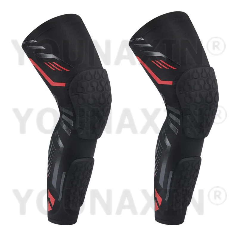 Black Red Knee Pads
