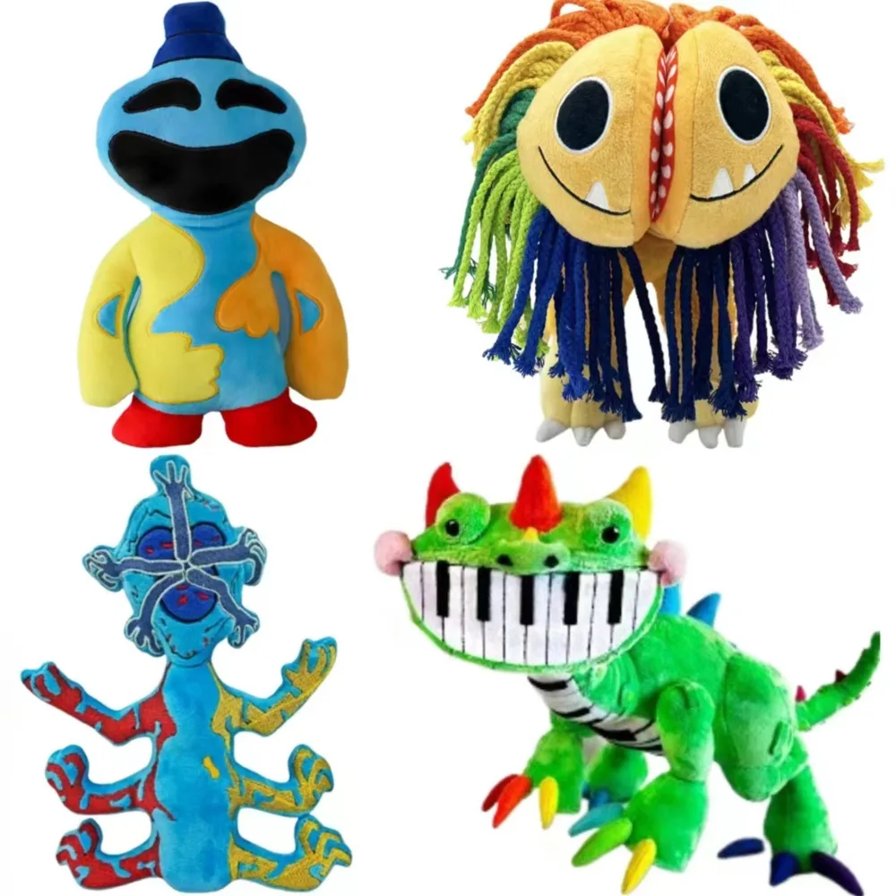 Yarnabys Plush Pianosauruses Plush Doeys The Doughmans Nightmared Critter Mascot Stuffed Doll Soft Birthday Festival Gift