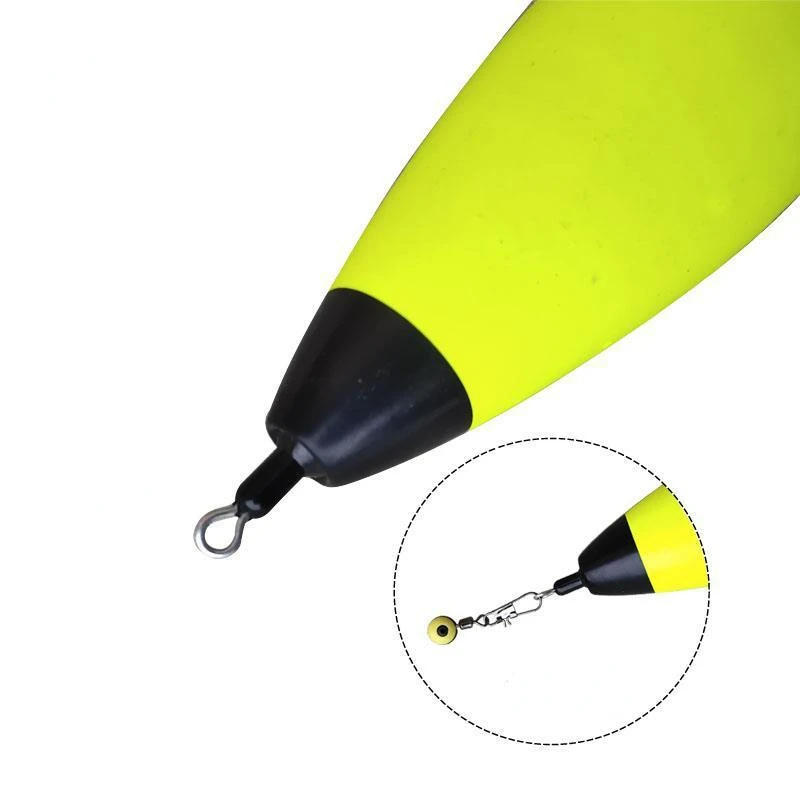 1PC Fishing Float EVA Luminous Foam Plastic Bobber Night Fishing Float  Light Stick Striking Float Fea Ocean Rock Fishing 40-100g