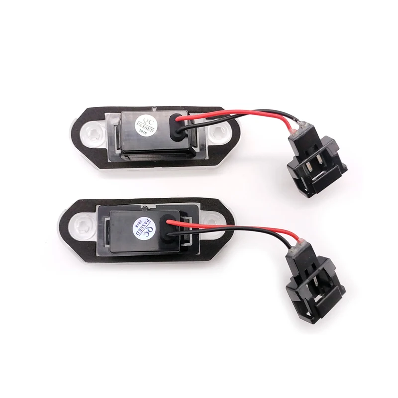 12V LED Number Plate Lamp For Skoda Octavia 1 1U2 Combi 1U5 1996-2010 White License Plate Light Assembly