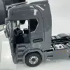 6x6 1/14 770S RC Tractor Truck Remote Control Car Painted Finished CNC Differential Lock Axles Sound Light Vehicle Toy Model 2