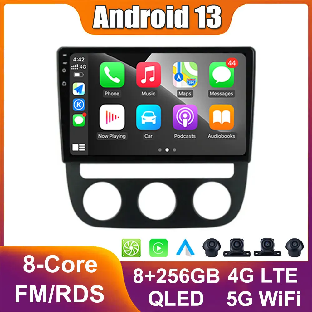 

Android 13 for Volkswagen Jetta 5 2005 - 2010 Multimedia Player GPS Car Setero radio Player Navigation No 2 din